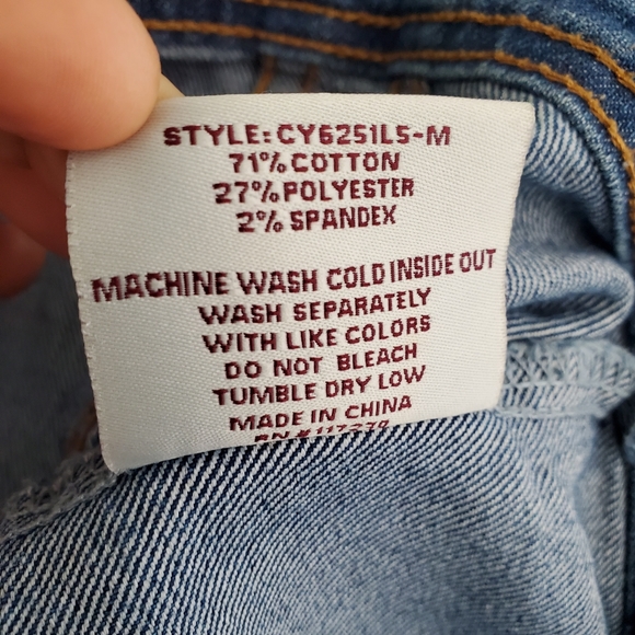 CHIQLE Denim Jean Jacket Size S - Picture 5 of 5